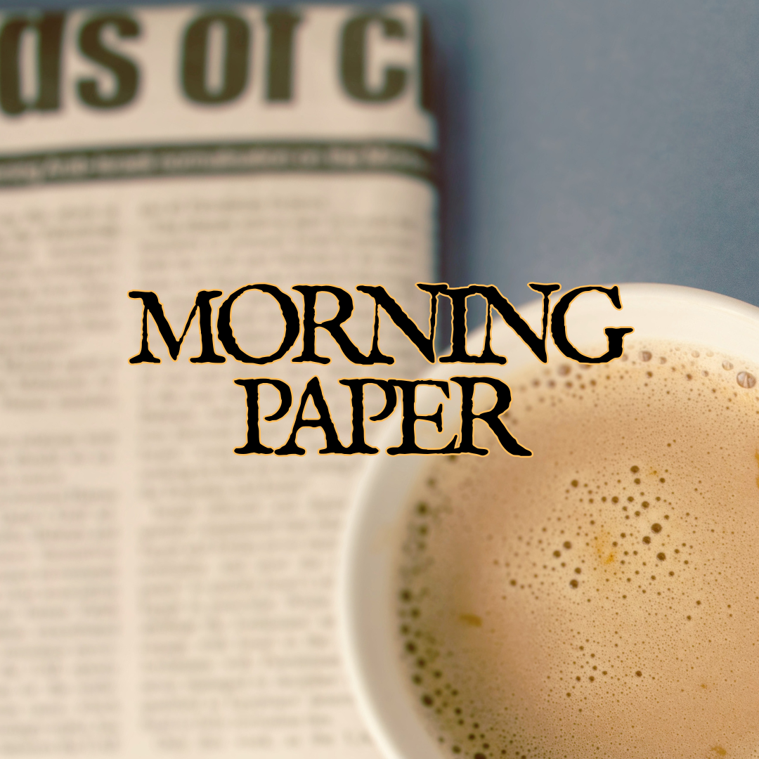 Morning Paper [Coffee - Palo Santo - Newsprint - Sandalwood]