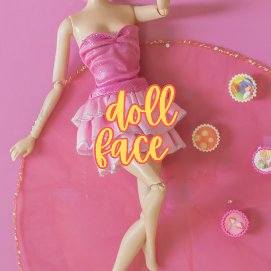 Doll Face [Bergamot | Peach | Raspberry | Sugar Cookie] Roll On Perfume Oil