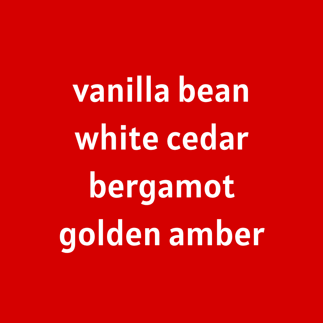 Ink Blot [Vanilla Bean - White Cedar - Bergamot - Golden Amber]