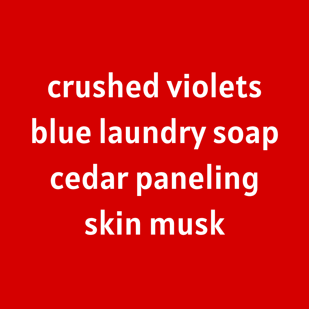 Midnight Laundry [Crushed Violets - Laundry Detergent - Cedar - Musk]