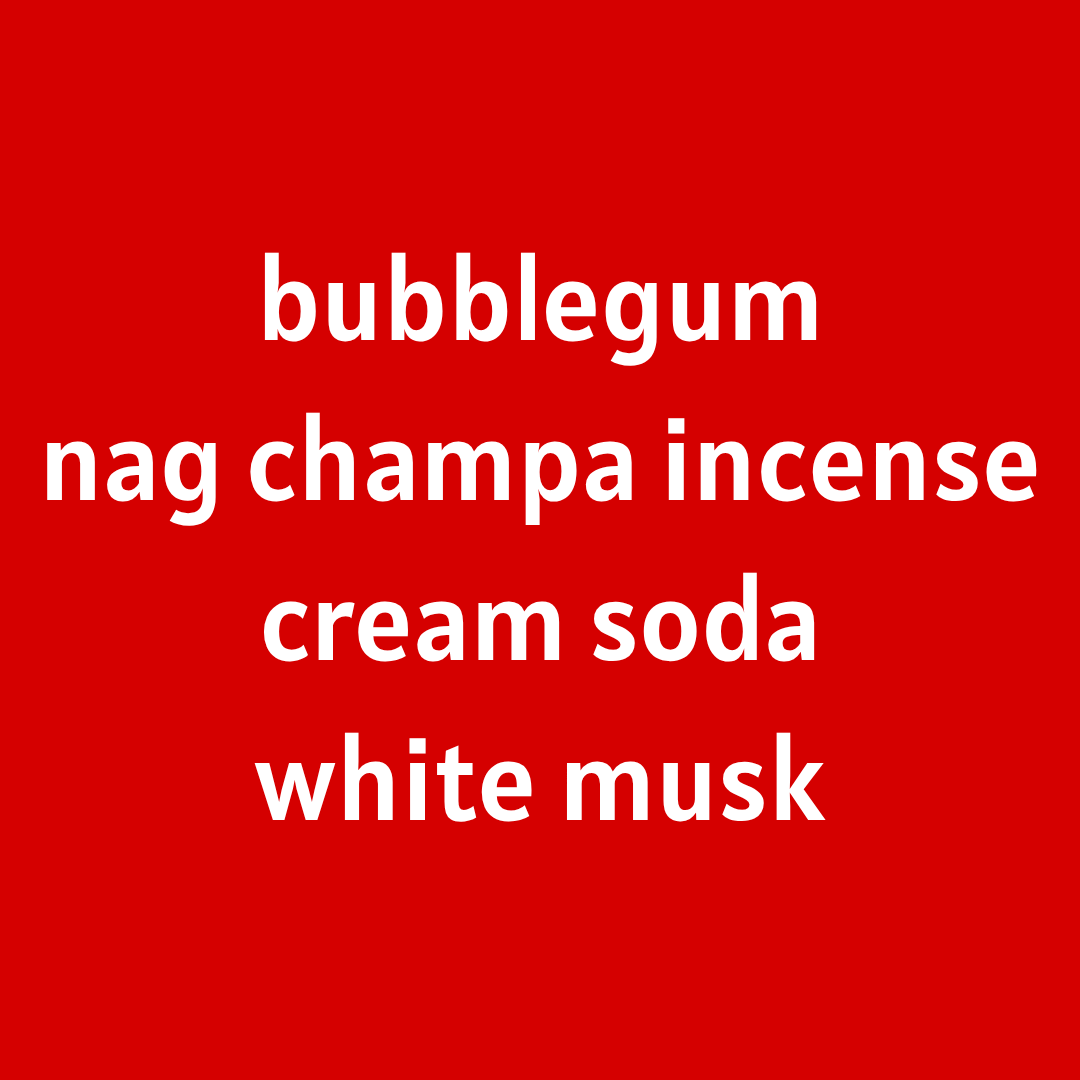 Pop Astrology [Bubblegum - Nag Champa Incense - Cream Soda - White Musk]